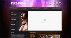 Desktop Screenshot of finsauna.com.pl